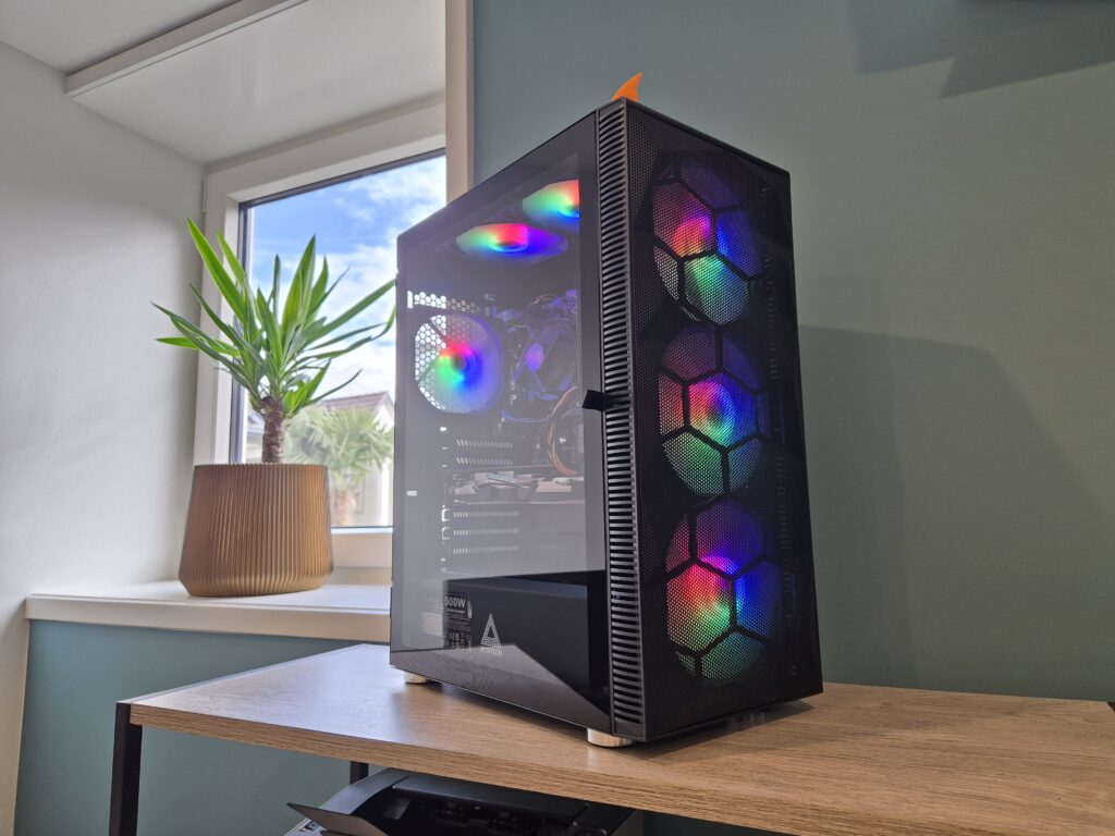 Montech X3 Mesh RGB Black