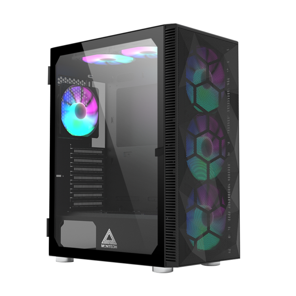 Montech X3 Mesh RGB Black