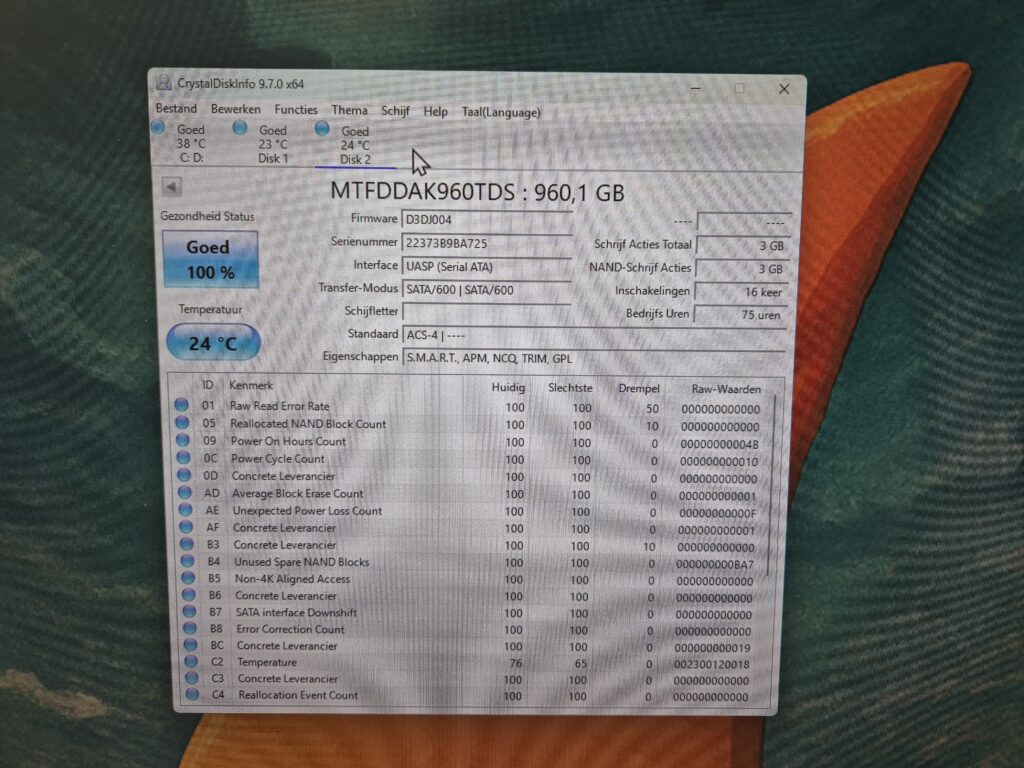 30x DELL EMC 960GB SSD | MTFDDAK960TDS | Enterprise SSD - Afbeelding 4